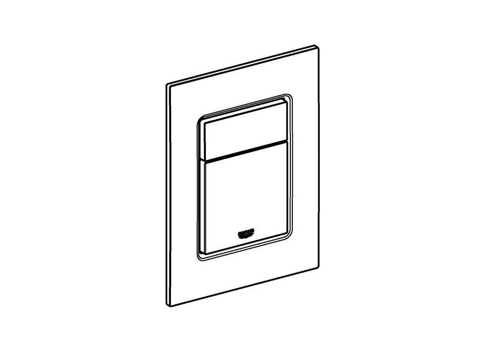 GROHE WC-Betätigung Skate Cosmopolitan S 130x172mm wa sun gebü warm