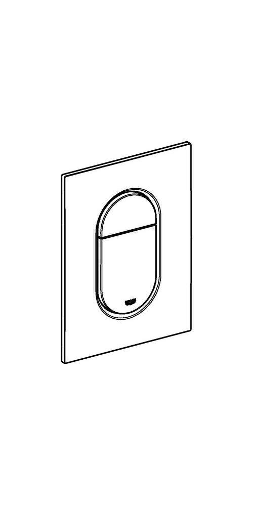 GROHE WC-Betätigung Arena Cosmopolitan S 130x172mm wa sun warm sunset