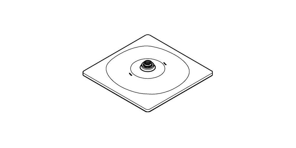 GROHE Kopfbrause Rainshower 310 Mono Cube chr chrom