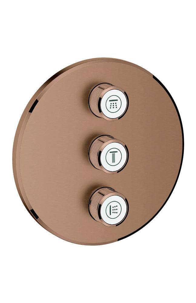 GROHE 3-fach UP-Ventil Grohtherm Smart Control rd 3-fach wa sun gebü