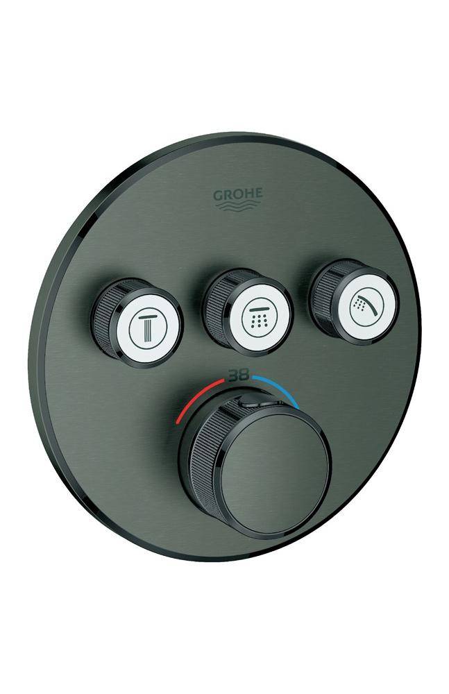 GROHE Thermostat Grohtherm SmartControl rd 3 ASV ha graph gebü hard