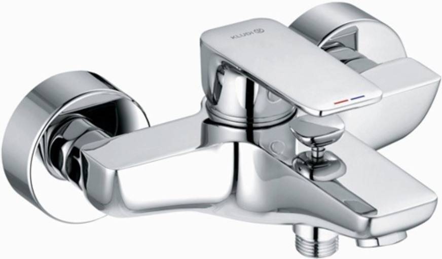 Kludi WF u Brause-EHM PURE&STYLE DN 15 Brauseabgang G 1/2Zoll chr