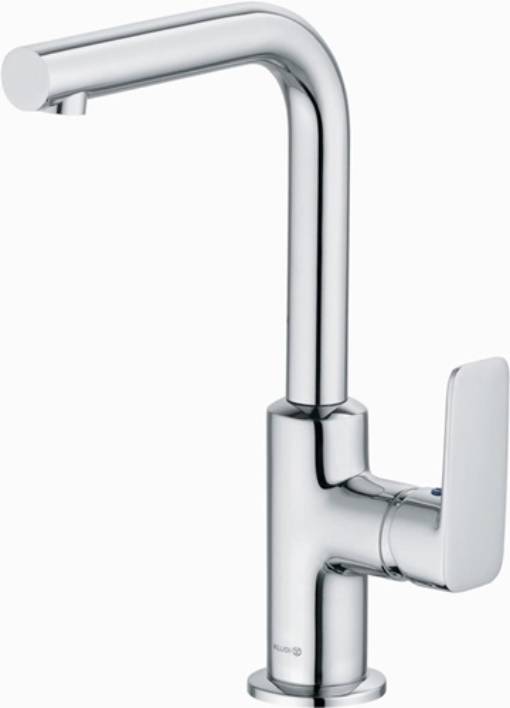 Kludi Waschtisch-EHM PURE&STYLE DN 15 schw ohne Ablaufgarnitur chr