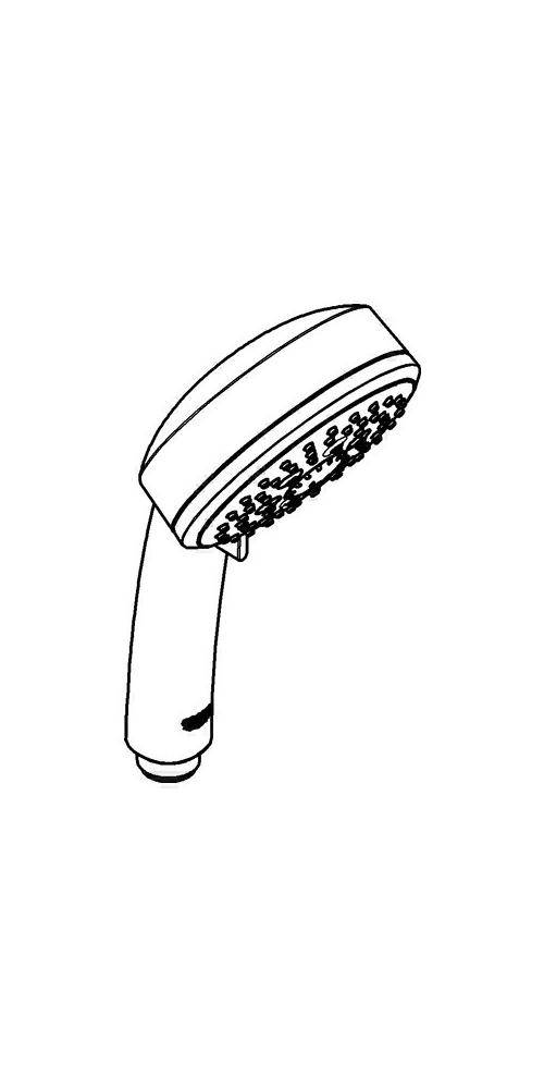 GROHE Handbrause TEMPESTA COSMOPOLITAN 100 100mm chr chrom