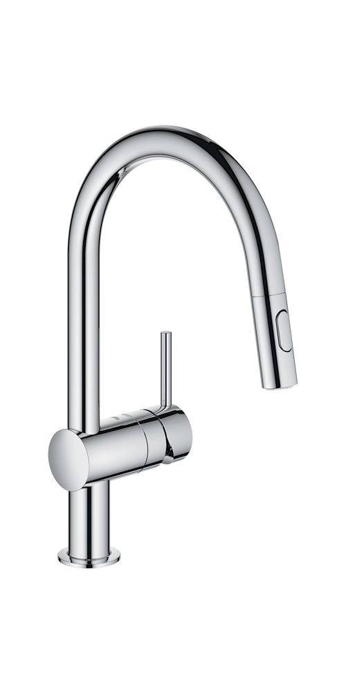 GROHE Einhand-Spültischbatterie MINTA 1/2Zoll C-Auslauf chr chrom