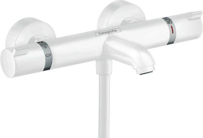 hansgrohe HG Wannenthermostat ECOSTAT COMFORT Aufputz mattweiß