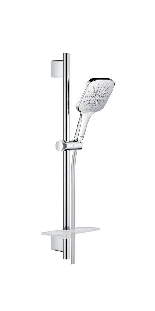 GROHE Brausestangenset Rainshower SmartActive chr chrom Ablage
