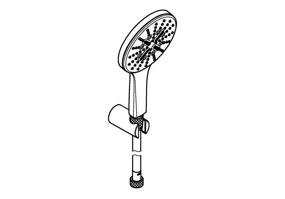 GROHE Wandhalterset Rainshower SmartActive chr chrom
