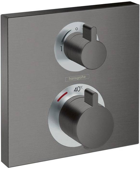 hansgrohe HG Fertigmontageset ECOSTAT SQUARE f UP-Thermostat 2 Verbr