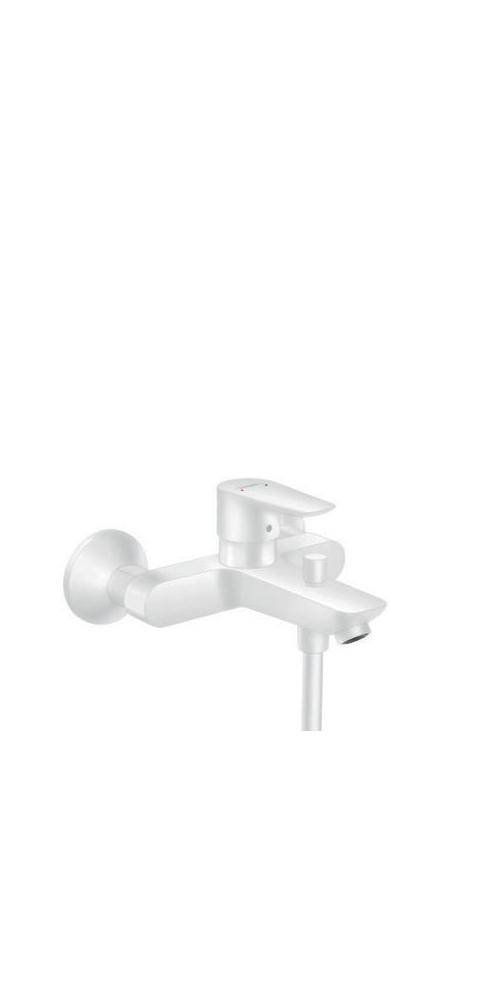 hansgrohe HG Einhebel-Wannenmischer TALIS E Aufputz mattweiß