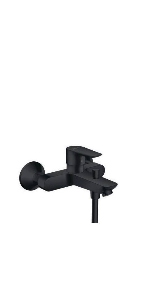 hansgrohe HG Einhebel-Wannenmischer TALIS E Aufputz mattschwarz