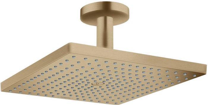 hansgrohe HG Kopfbrause Raindance E 300 1jet 300x300mm brushed bronze