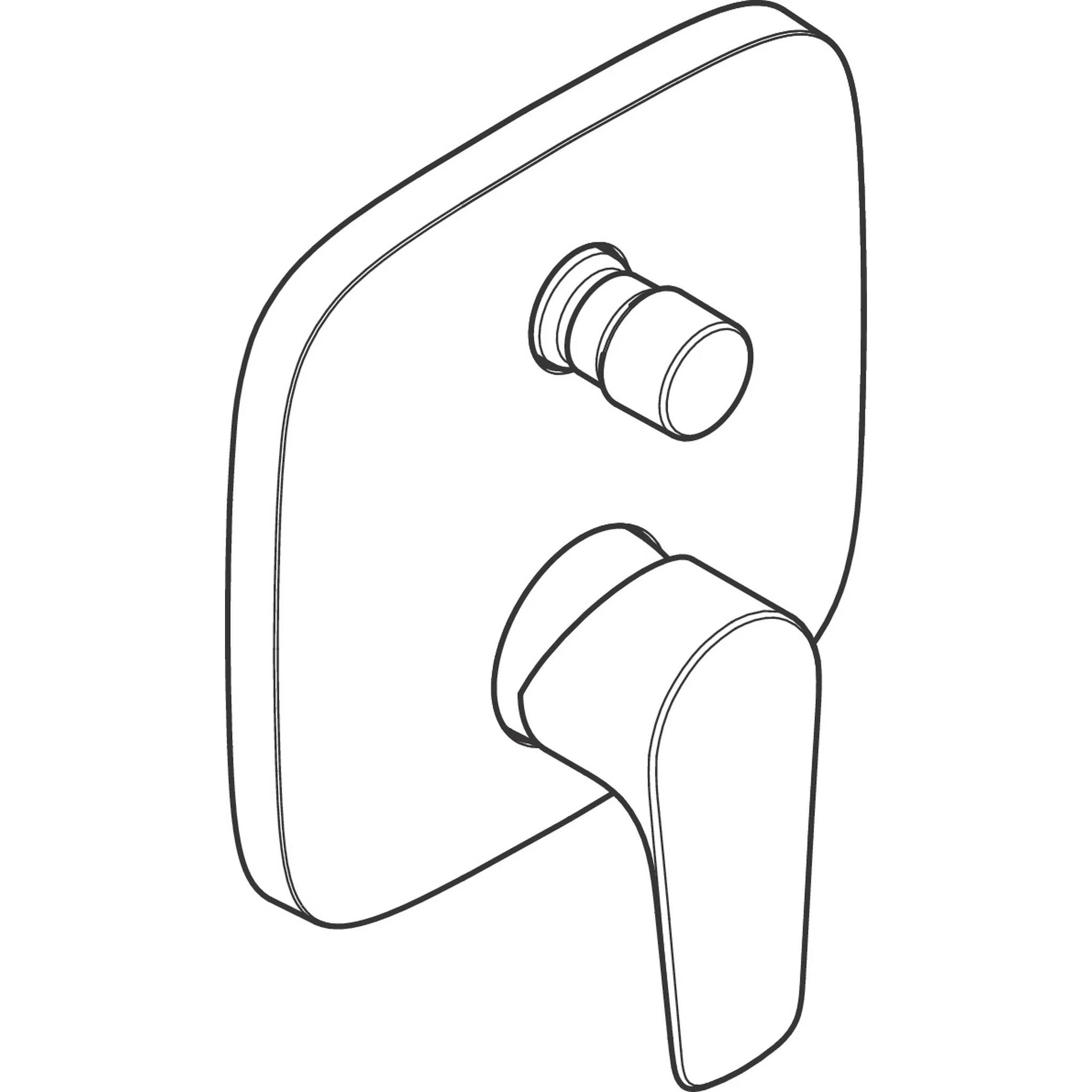 hansgrohe Talis E F-Set WUP mattschwarz, 1 Stk.