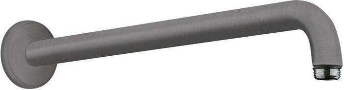 hansgrohe HG Brausearm DN 15 389mm, 90Grad, brushed black chrom