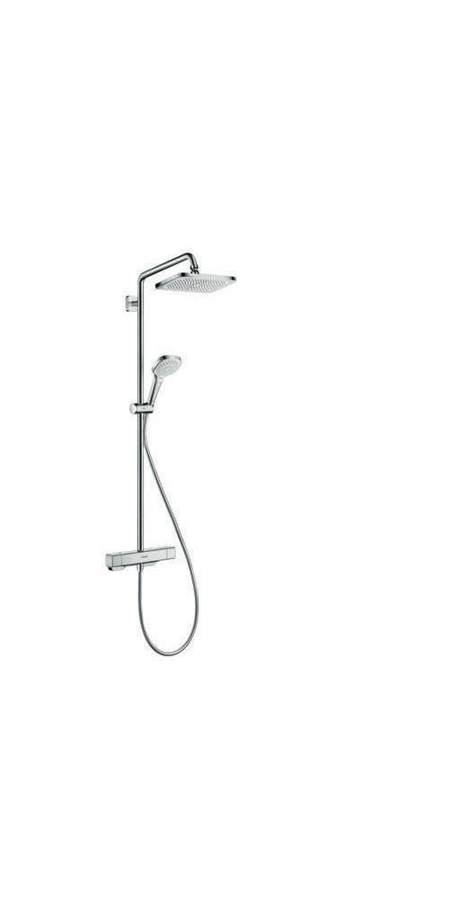 hansgrohe Showerpipe CROMA E 280 1jet mit Brausethermostat chrom