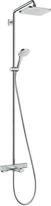 hansgrohe Showerpipe CROMA E 280 1jet mit Wannenthermostat chrom
