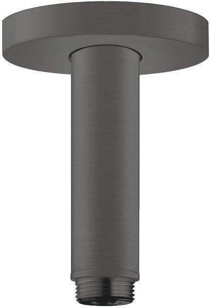 hansgrohe HG Deckenanschluss S DN 15, Länge 100mm brushed black chrome