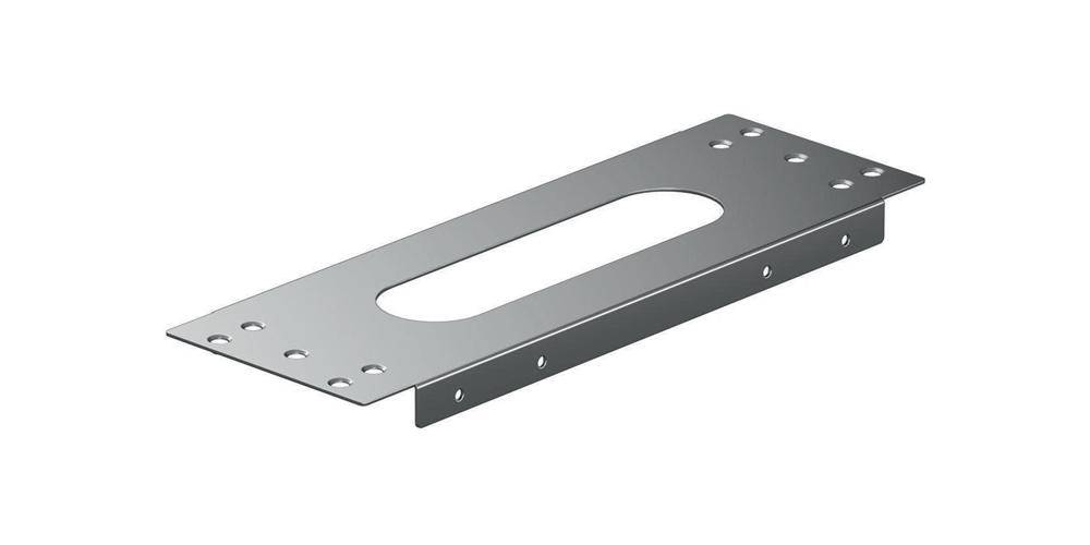 hansgrohe HG Montageplatte sBox für Fliesenrand, 350x120mm