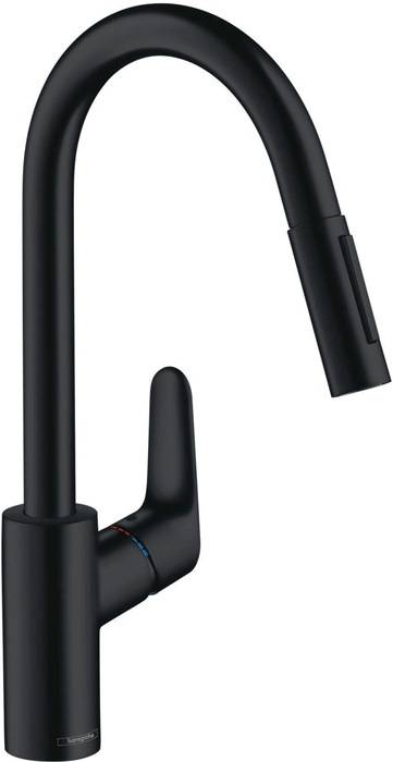 hansgrohe HG Einhebel-Spültischmischer FOCUS 240 mit Ausziehbrause