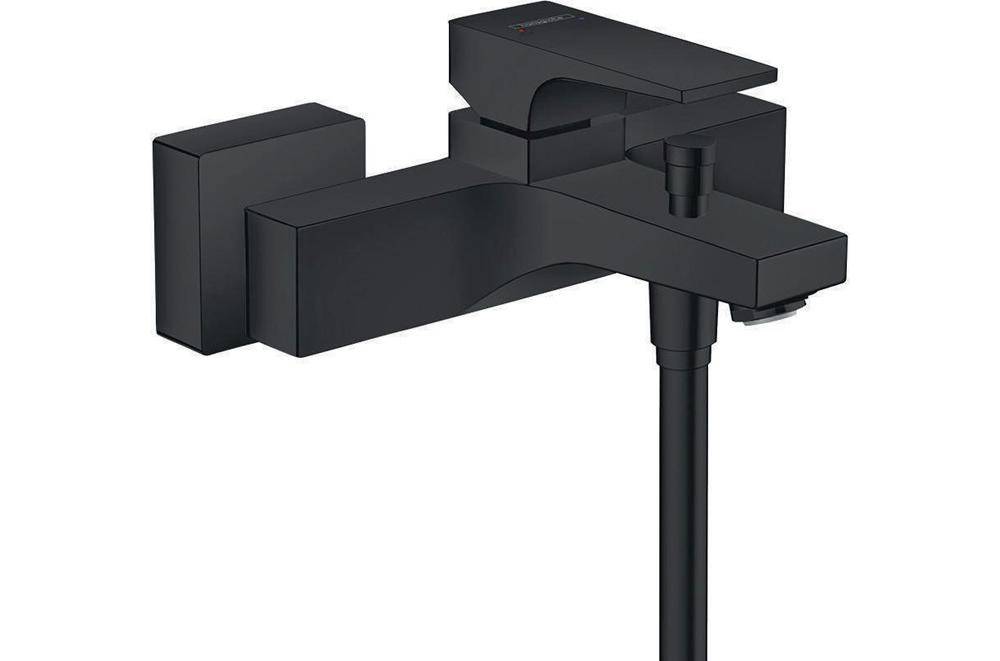 hansgrohe HG Einhebel-Wannenmischer METROPOL Aufputz mattschwarz