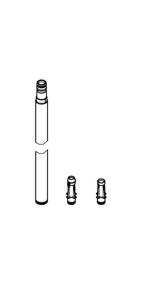 GROHE Brauserohr Euphoria für Duschsysteme, chrom -15 cm chrom
