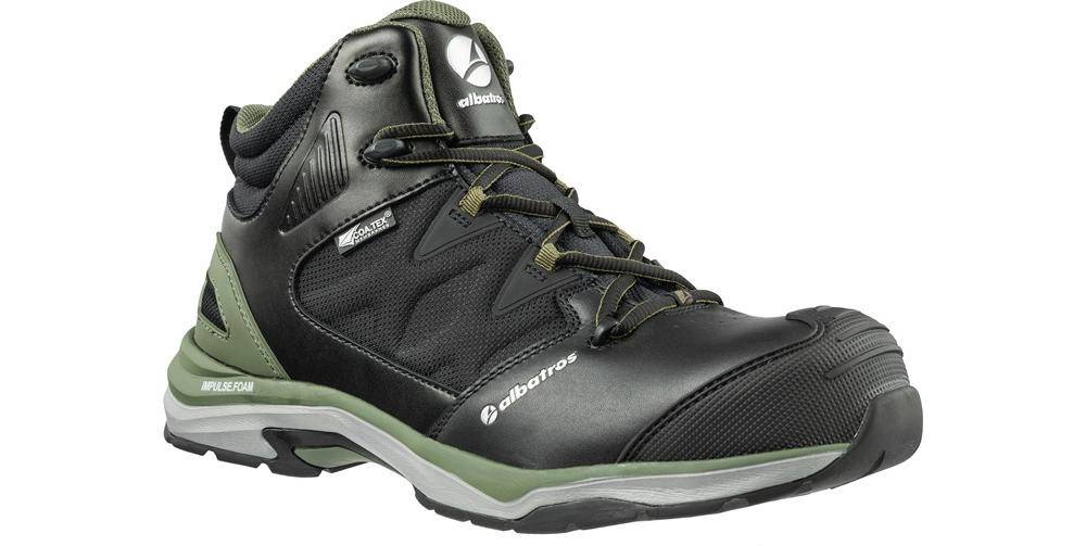 ALBATROS Sicherheitsstiefel ULTRATRAIL OLIVE CTX MID Größe 42