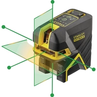 Kreuzlinienlaser FatMax® FM 5Punkt Li-Ion grün 30(50m.Empfänger)/Pk.45m ±3mm/10m Kreuzlinienlaser FatMax® FM 5Punkt Li-Ion grün 30(50m.Empfänger)/Pk.45m ±3mm/10m
