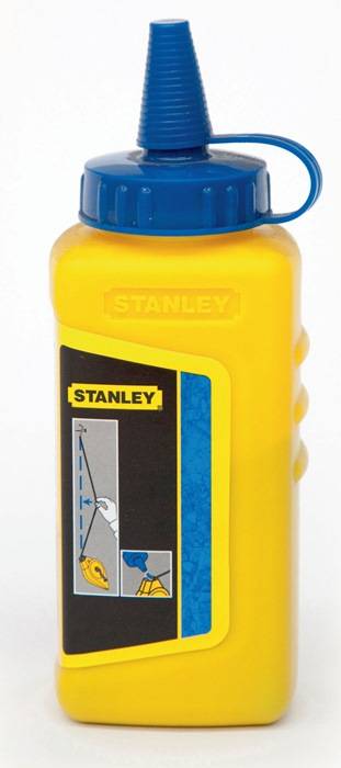 Schlagschnurkreide 225g blau Ku.-Flasche STANLEY