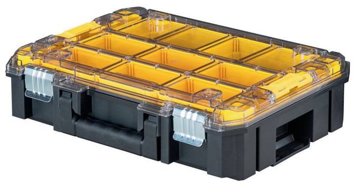 Sortimentskasten DWST82968-1 m.10 Sortiereinsätzen Vol.7,8l DEWALT