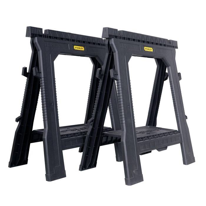 Unterstellbock STST1-70713 Abm.69,3x10,5x81,5cm Belastbarkeit 450kg/Paar STANLEY