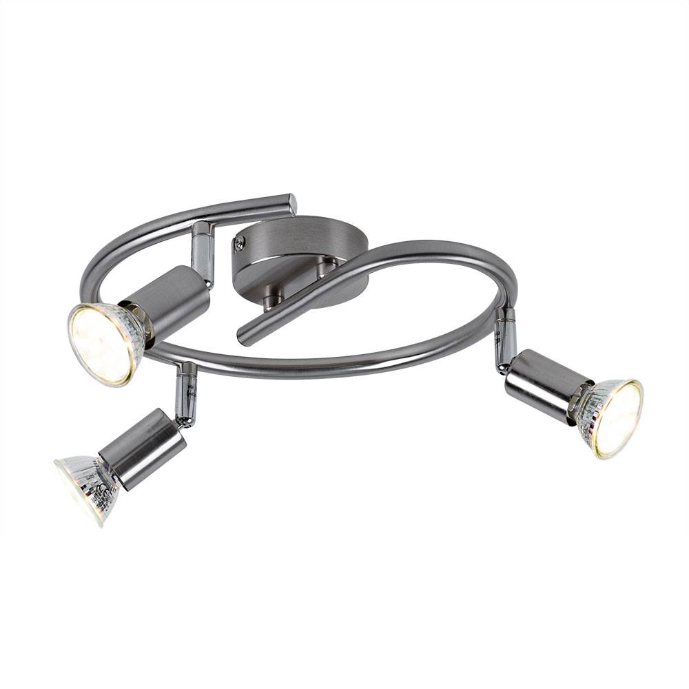3-flammige 9W LED Deckenlampe Spot Rondell Leuchte Esszimmer Küche Matrix