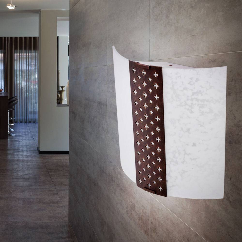 Design Decken Lampe Beleuchtung Glas Strahler Leuchte im Set inklusive LED Leuchtmittel