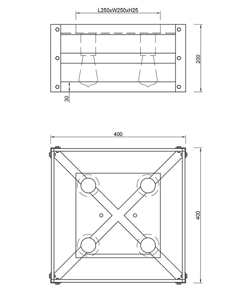 Vintage Decken Lampe Fernbedienung Natur Holz Leuchte dimmbar im Set inkl. RGB LED Leuchtmittel