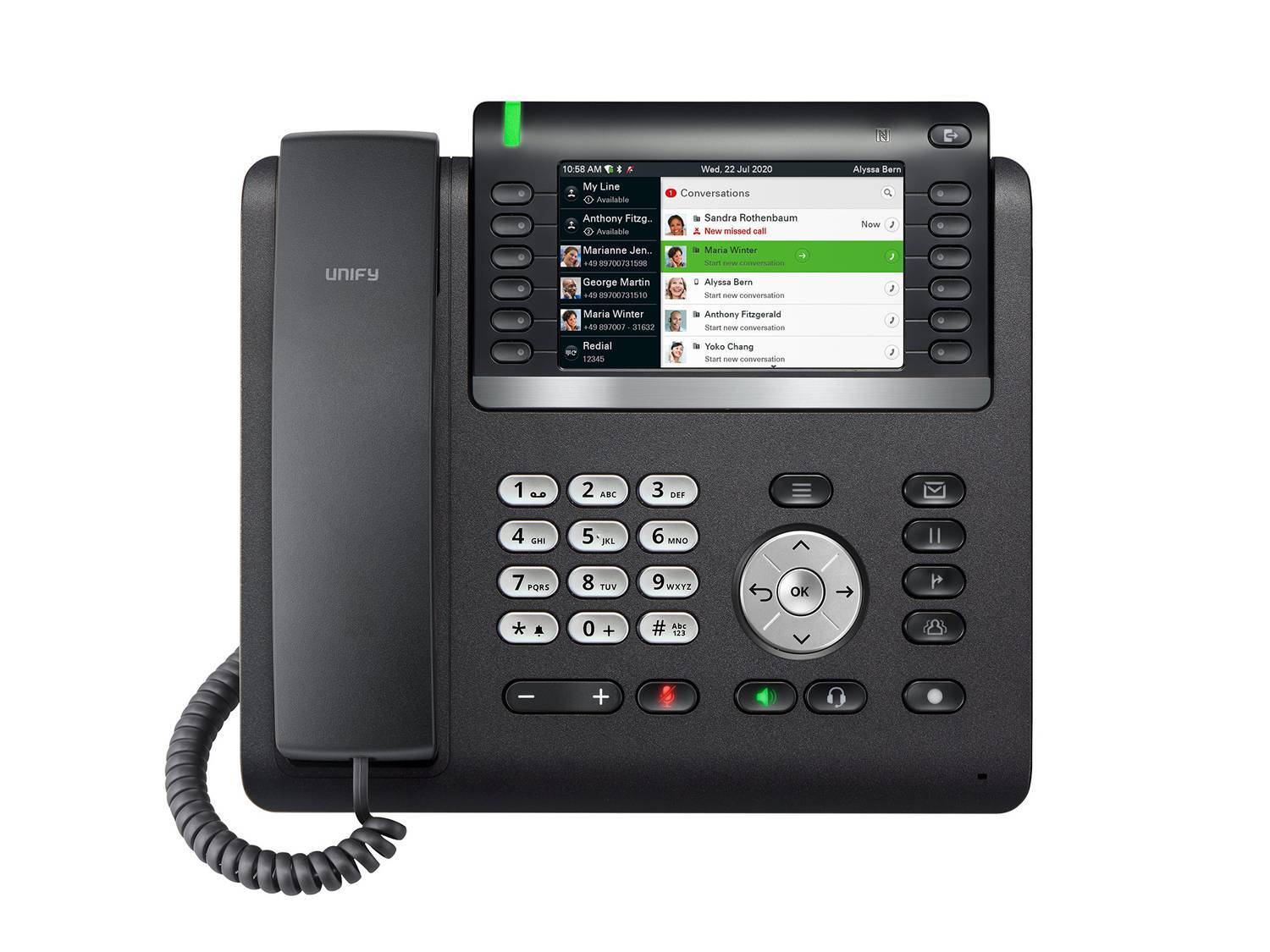 UNIFY OpenScape Desk Phone CP700X SIP L30250-F600-C439