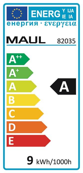 MAUL LED-Tischleuchte MAULatlantic, mit Standfuß, weiß