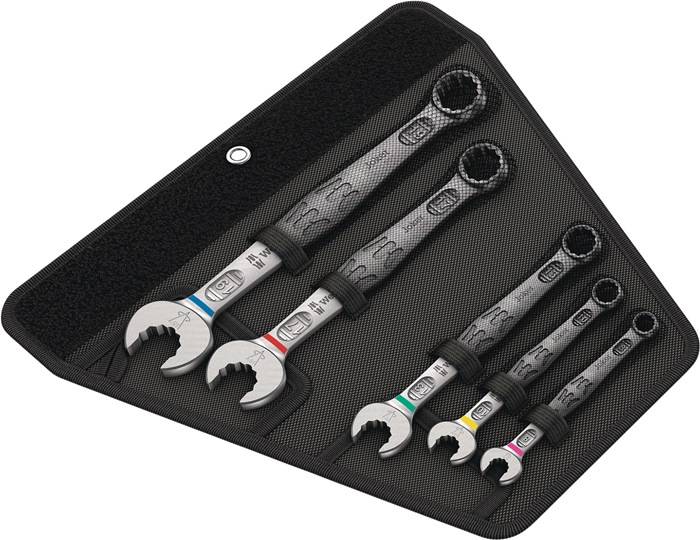 Ringmaulschlüsselsatz 6003 Joker 5-tlg.SW 8-19mm Form A CV-Stahl WERA…