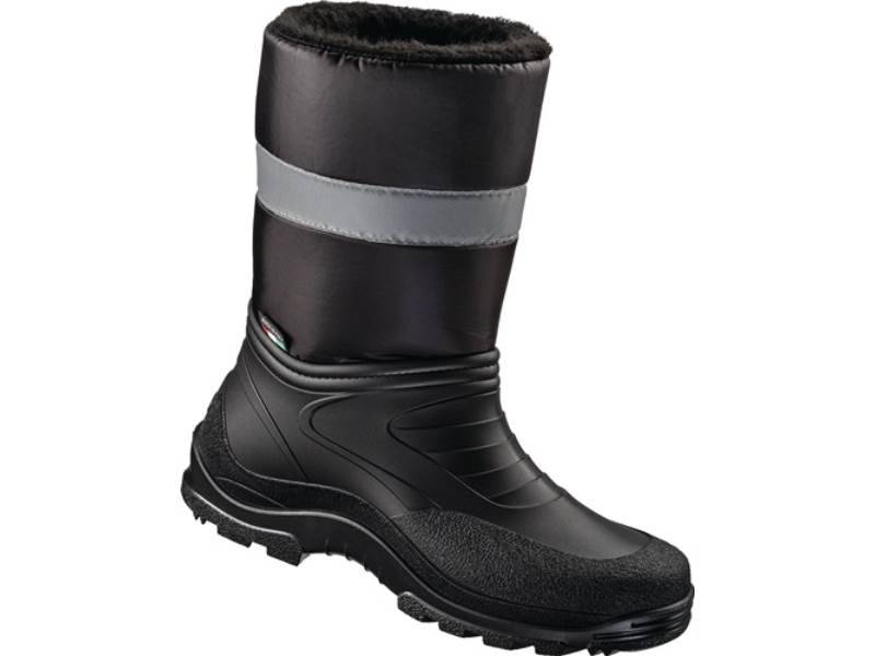 EUROMAX 35078-42 Winterschlupfstiefel Skagen Größe 42 schwarz PVC / Polyamid mit