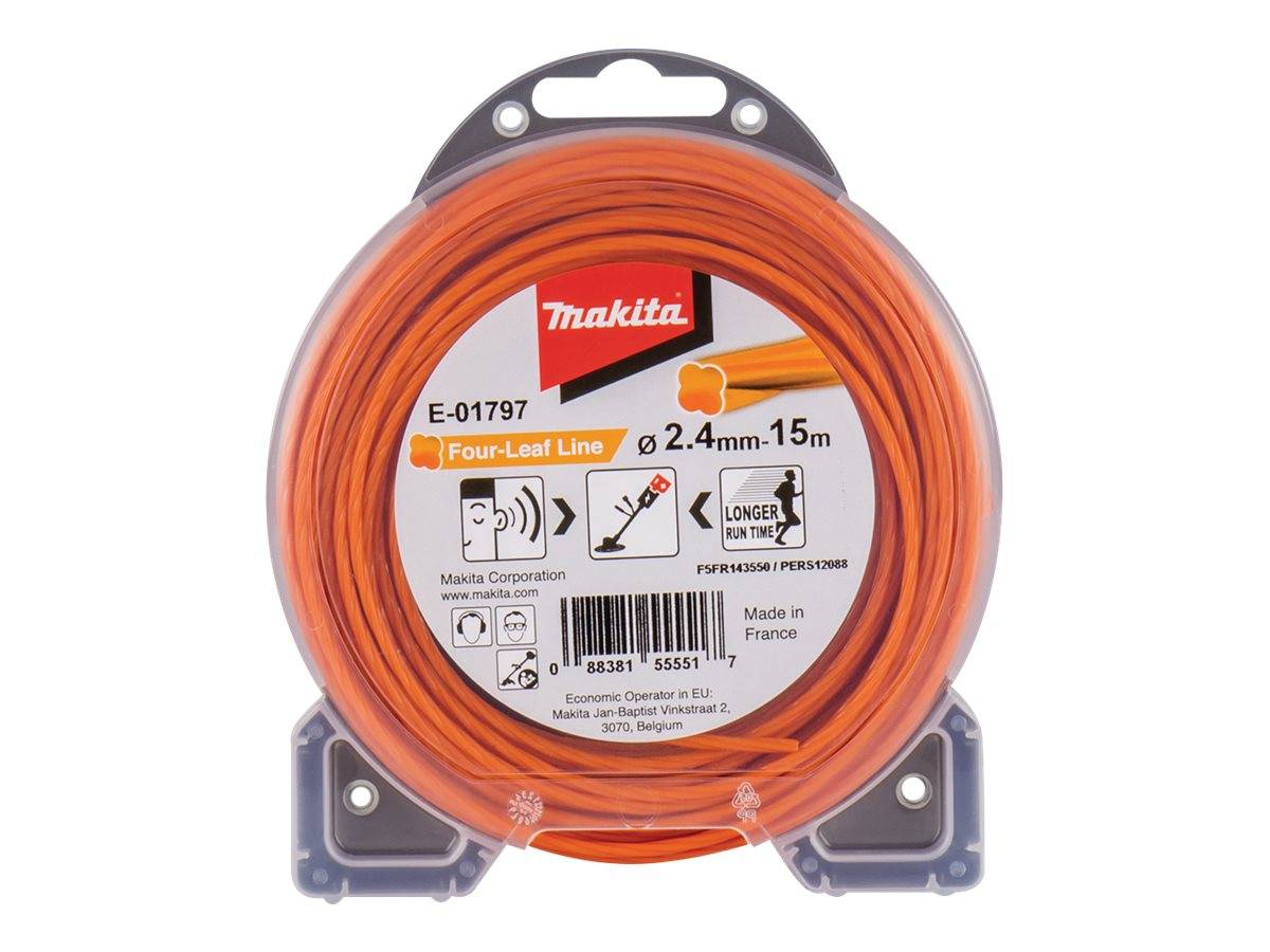 Makita - Fadenstücke - 2.4 mm - Länge: 15 m - für P/N: DUR191UZX3