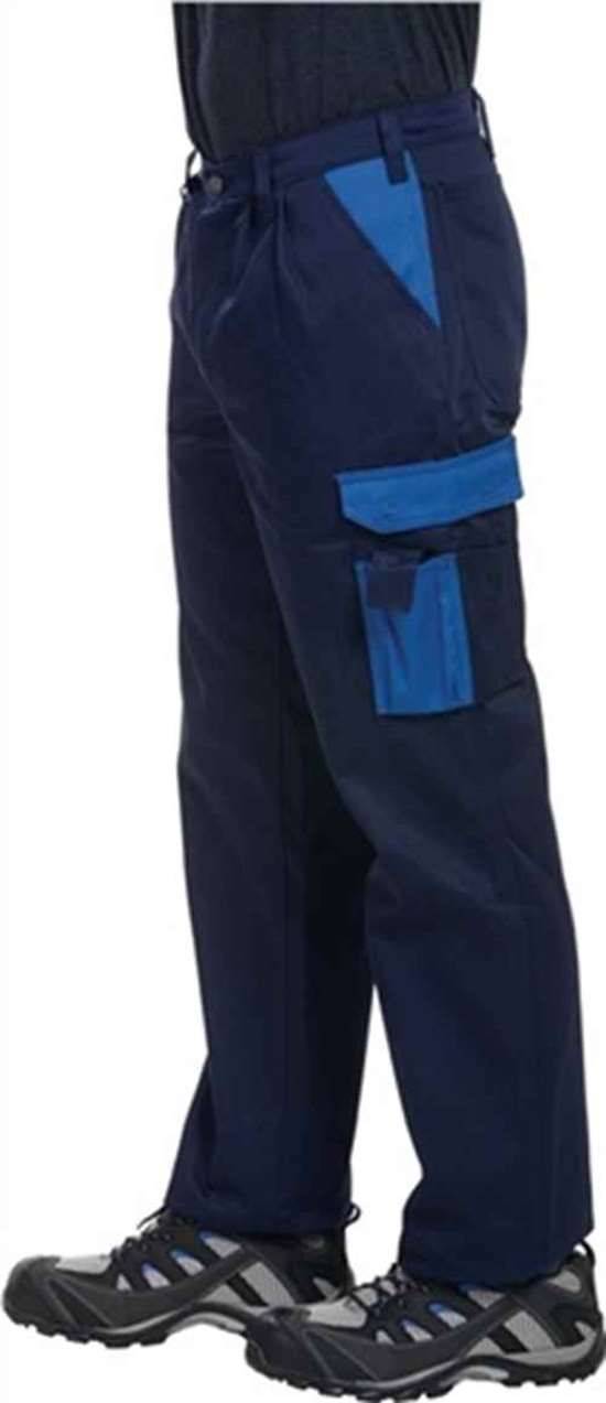 TRANEMO 2940-50-77 Bundhose Gr.50 marine/königsblau 65%PES/35%CO
