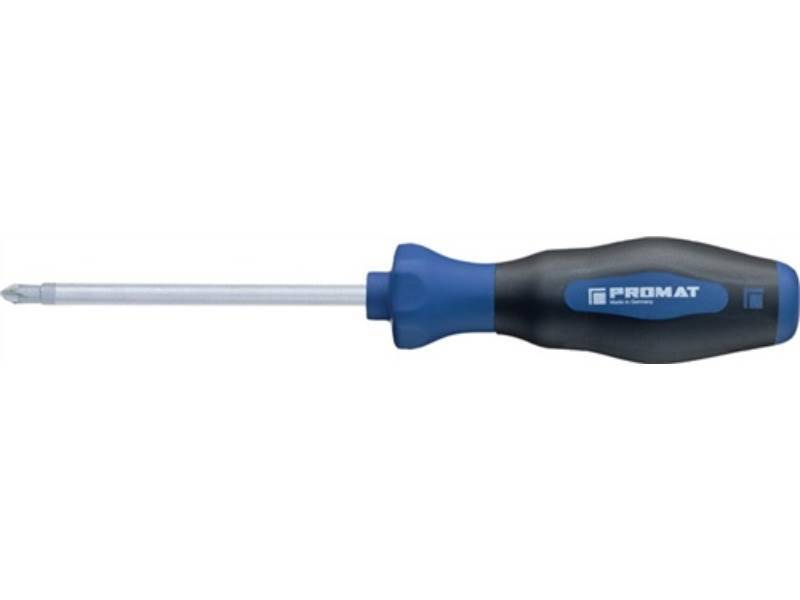 PROMAT  Schraubendreher P827453 PH 3x150mm Gesamtl.274mm Rundklinge Mehrkomponen