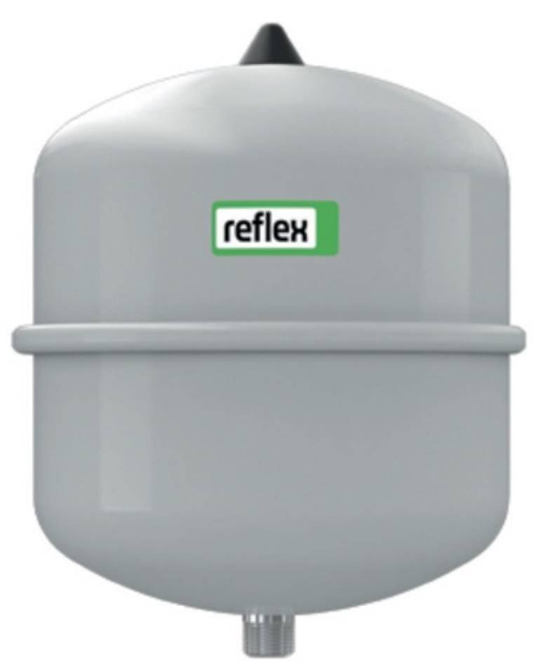 REFLEX 8203301 Membran-Druckausdehnungsgefäß REFLEX N grau, 4 bar 12 l 12 l