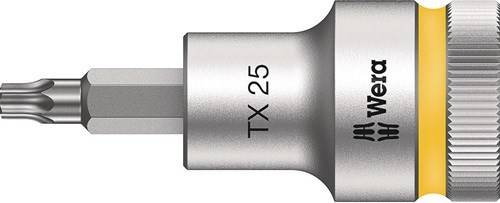 WERA 5003831001 Steckschlüsseleinsatz 6767 C HF TORX® 1/2 Zoll T25 Länge 60 mm