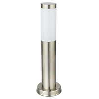 LED Edelstahl Steh Lampe Garten Weg Außen Beleuchtung Terrassen Stand Leuchte silber LED Edelstahl Steh Lampe Garten Weg Außen Beleuchtung Terrassen Stand Leuchte silber