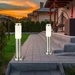 2er Set Standleuchte Weglampe Außenleuchte Terrassenleuchte Edelstahl Laterne IP44 Gartenleuchte 2er Set Standleuchte Weglampe Außenleuchte Terrassenleuchte Edelstahl Laterne IP44 Gartenleuchte