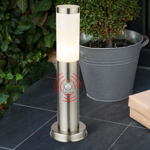 LED 9,5 Watt Außen Leuchte Bewegungsmelder Steh Lampe Beleuchtung LED 9,5 Watt Außen Leuchte Bewegungsmelder Steh Lampe Beleuchtung