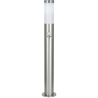 Stand Lampe Bewegungsmelder Edelstahl 1-flammig weiß Gartenhaus Stand Lampe Bewegungsmelder Edelstahl 1-flammig weiß Gartenhaus
