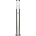 Stand Lampe Bewegungsmelder Edelstahl 1-flammig weiß Gartenhaus Stand Lampe Bewegungsmelder Edelstahl 1-flammig weiß Gartenhaus