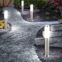 4x LED Außen Stehleuchte Standlampe Beleuchtung Weg-Licht Edelstahl IP44 geeignet für Garten, Hof, Weg, Eingangsbereich, Veranda, Terrasse 4x LED Außen Stehleuchte Standlampe Beleuchtung Weg-Licht Edelstahl IP44 geeignet für Garten, Hof, Weg, Eingangsbereich, Veranda, Terrasse