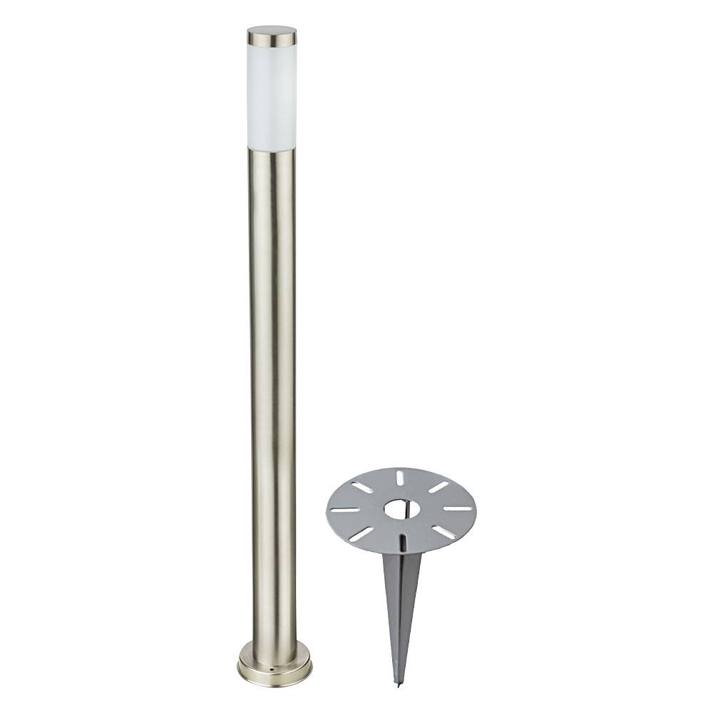 LED Stand Lampe Garten Weg Steck Beleuchtung Terrassen Edelstahl Außen Steh Leuchte Erd Boden Spieß