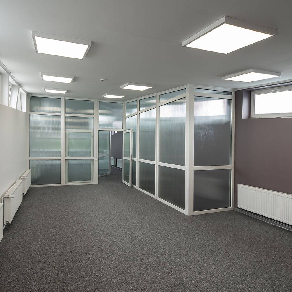 LED Panel Backlight Deckenlampe Wohnzimmerleuchte Deckenleuchte Deckenpanel Aufbaupanel, Aluminium , quadratisch, 750lm 12W 3000K, 30 x 30 x 7,5 cm